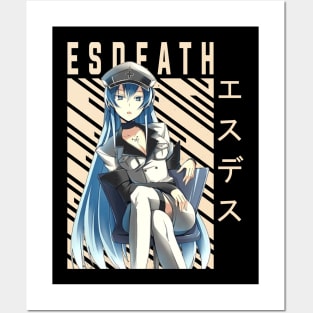 Esdeath - Akame Ga Kill Posters and Art